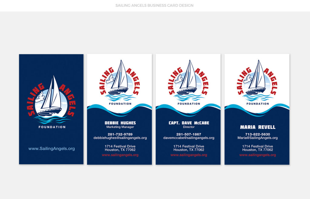 Sailing Angels Business Card Design
