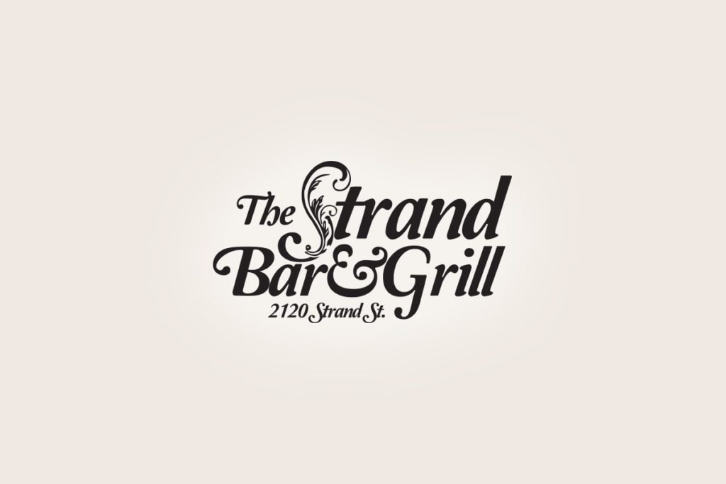 The Strand Bar & Grill Logo Design