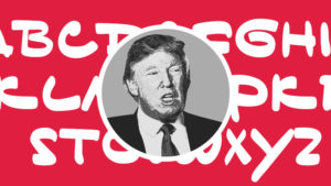 Free Font - Donald Trump's Tiny Hand Font