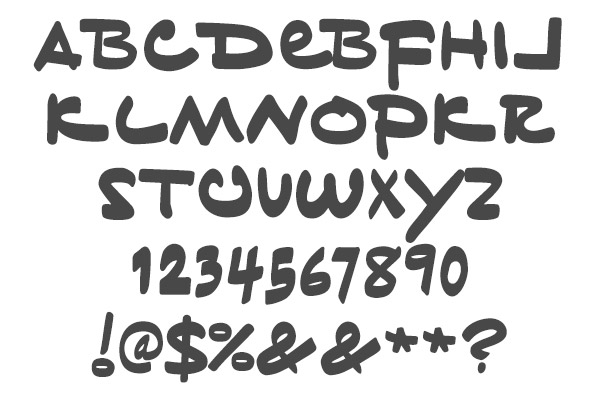 Donald Trump - Free Tiny Hand Font
